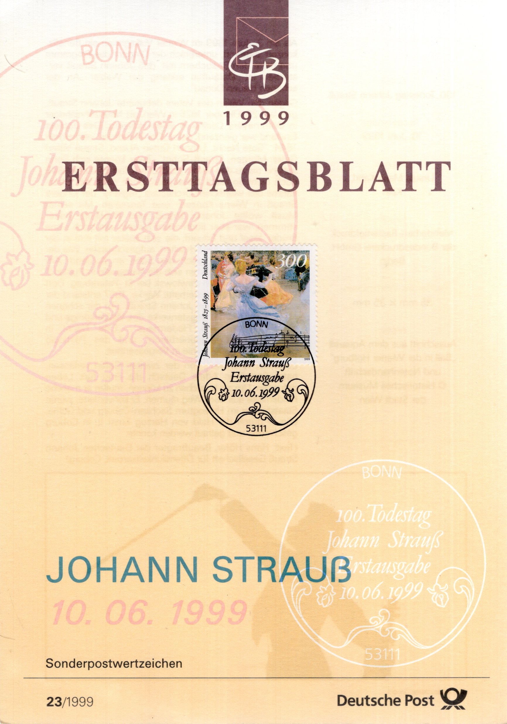 100. Todestag Johann Strauss (Sohn)