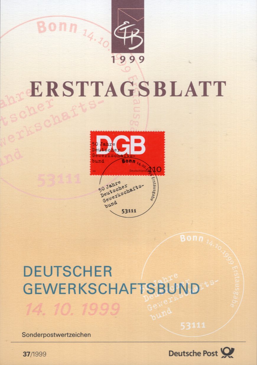 50 Jahre Deutscher Gewerkschaftsbund