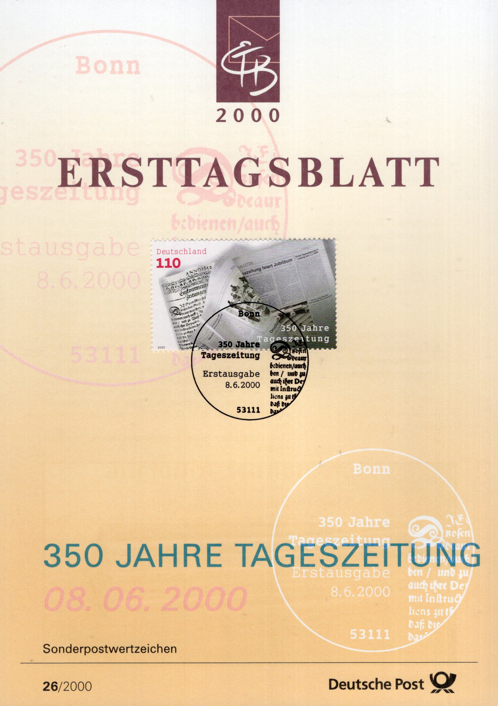 350 Jahre Tageszeitung