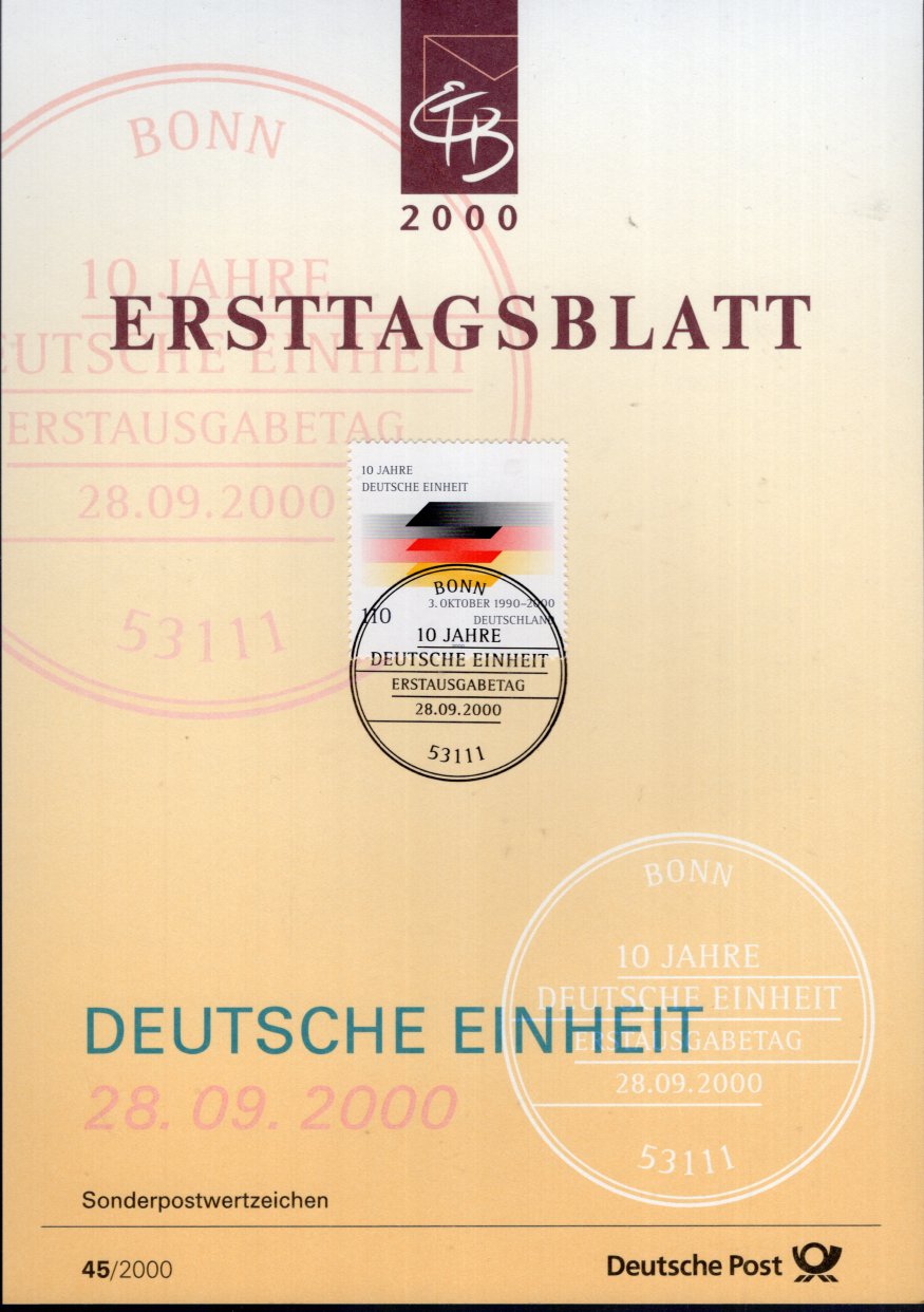 10 Jahre Deutsche Einheit