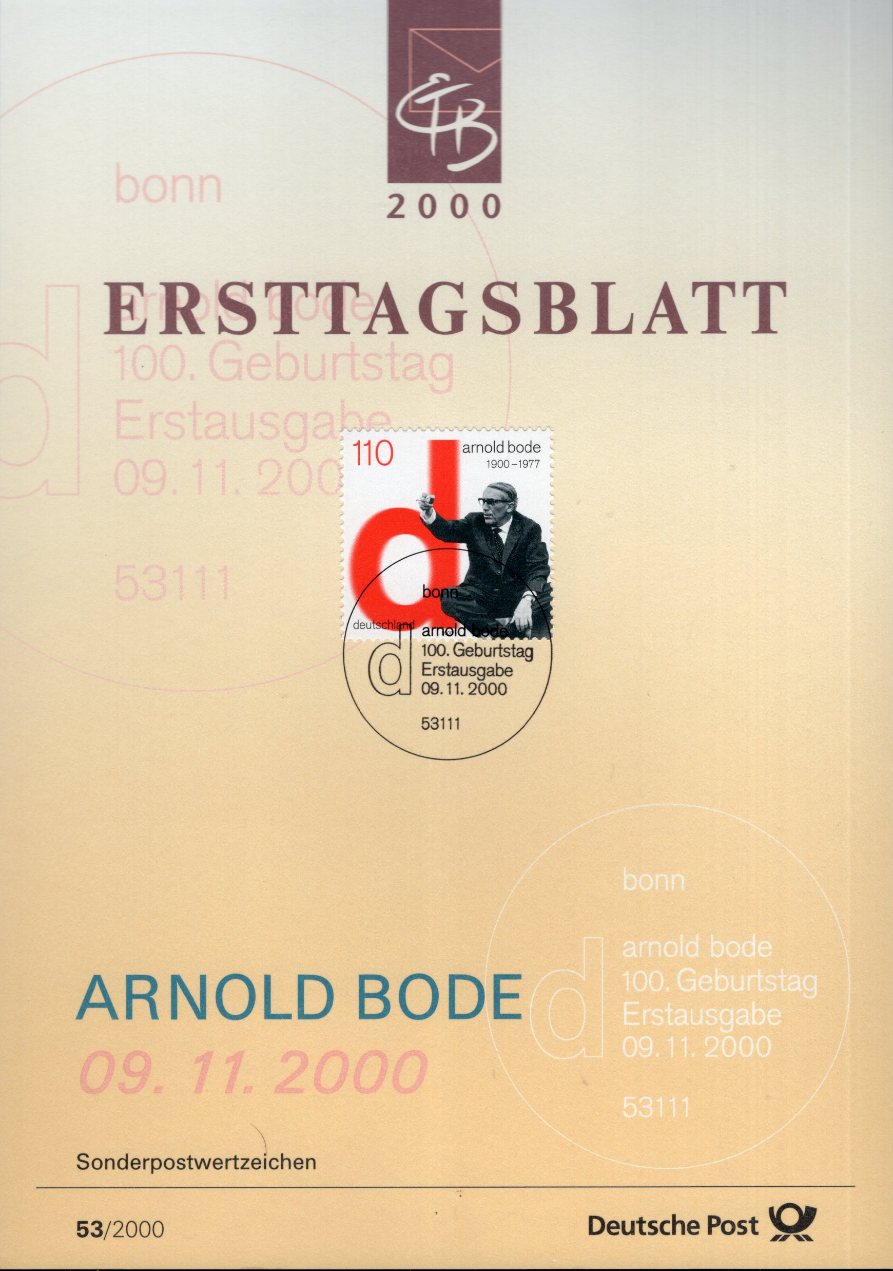 100. Geburtstag Arnold Bode