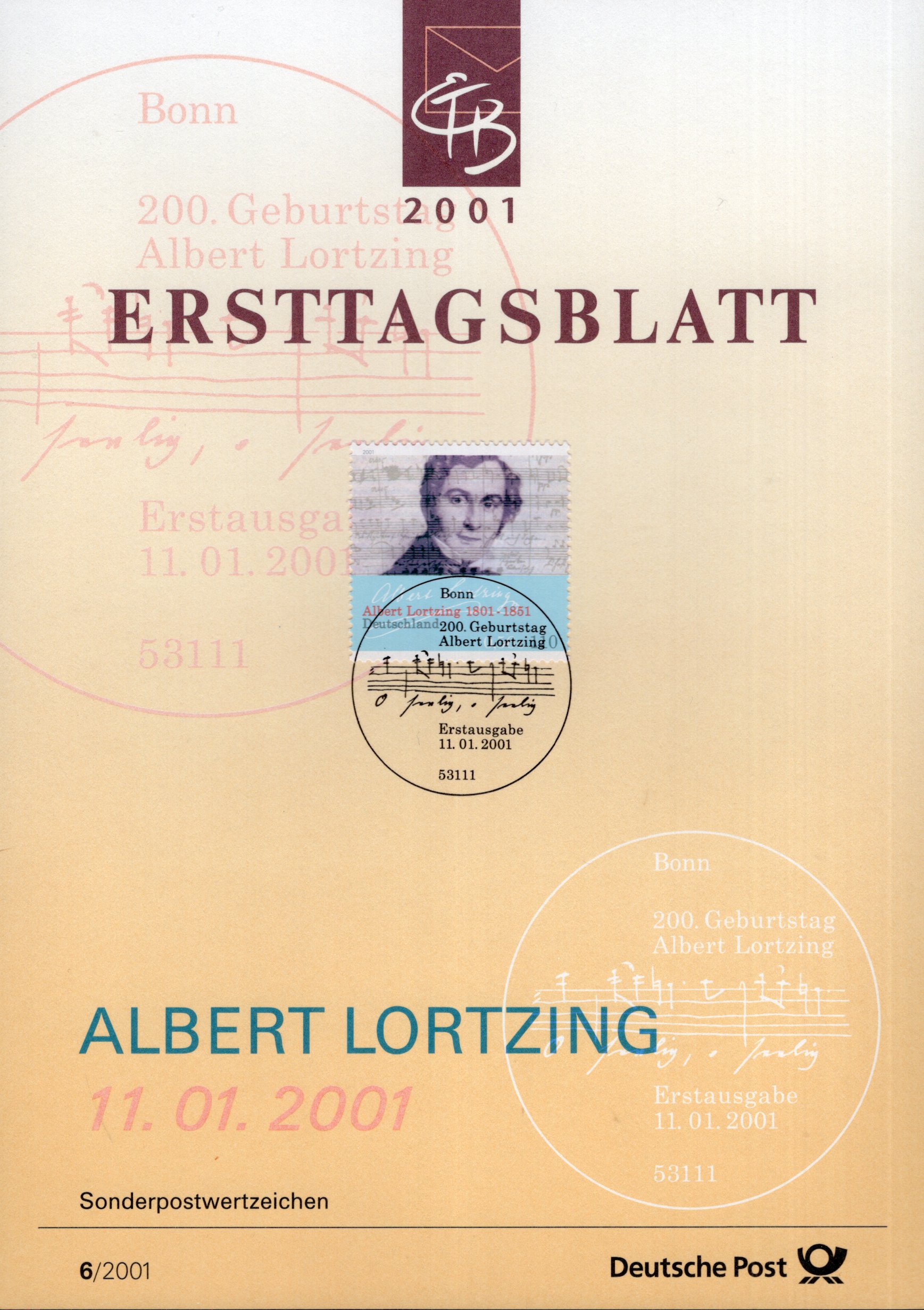 200. Geburtstag Albert Lortzing