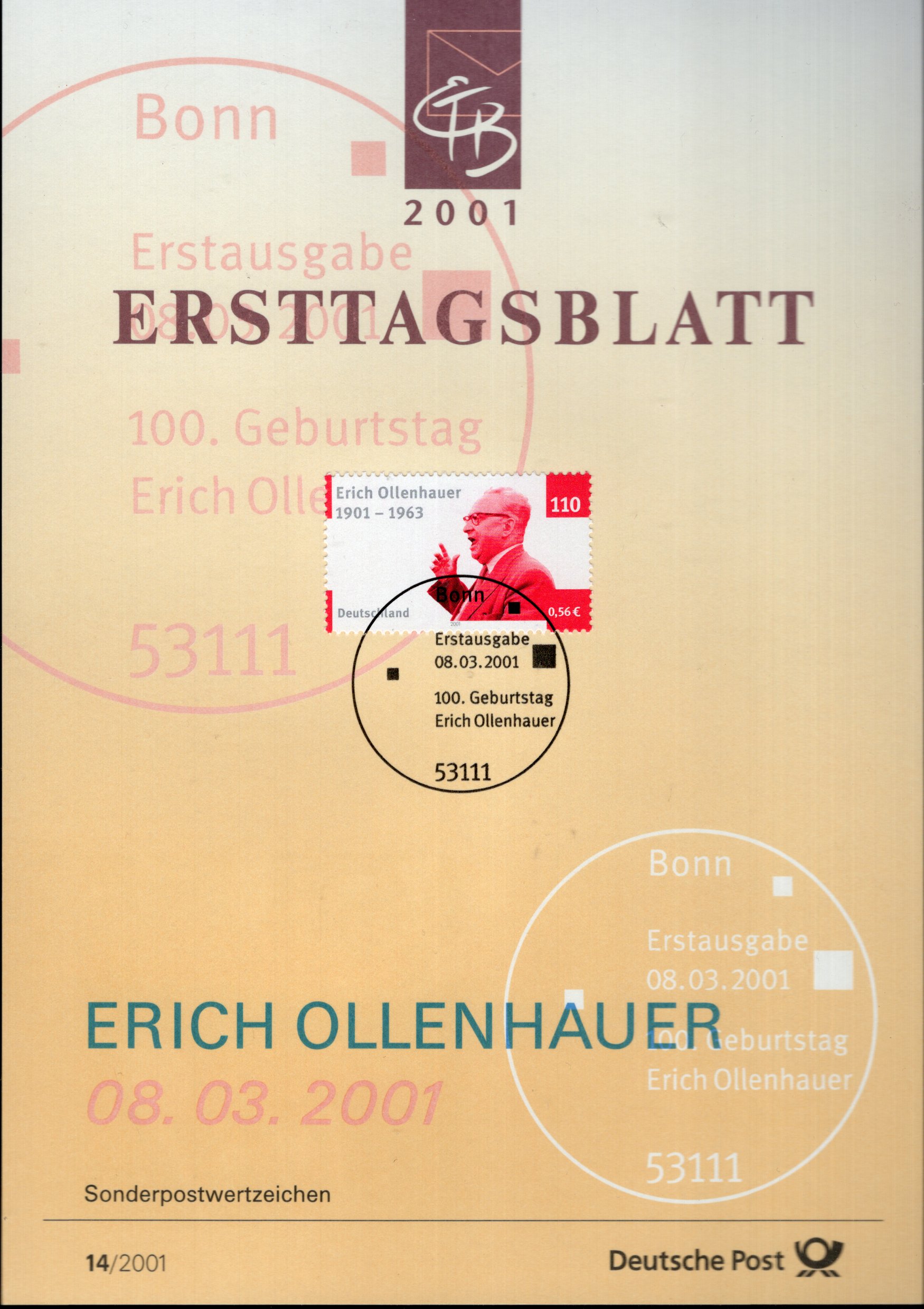 100. Geburtstag Erich Ollenhauer