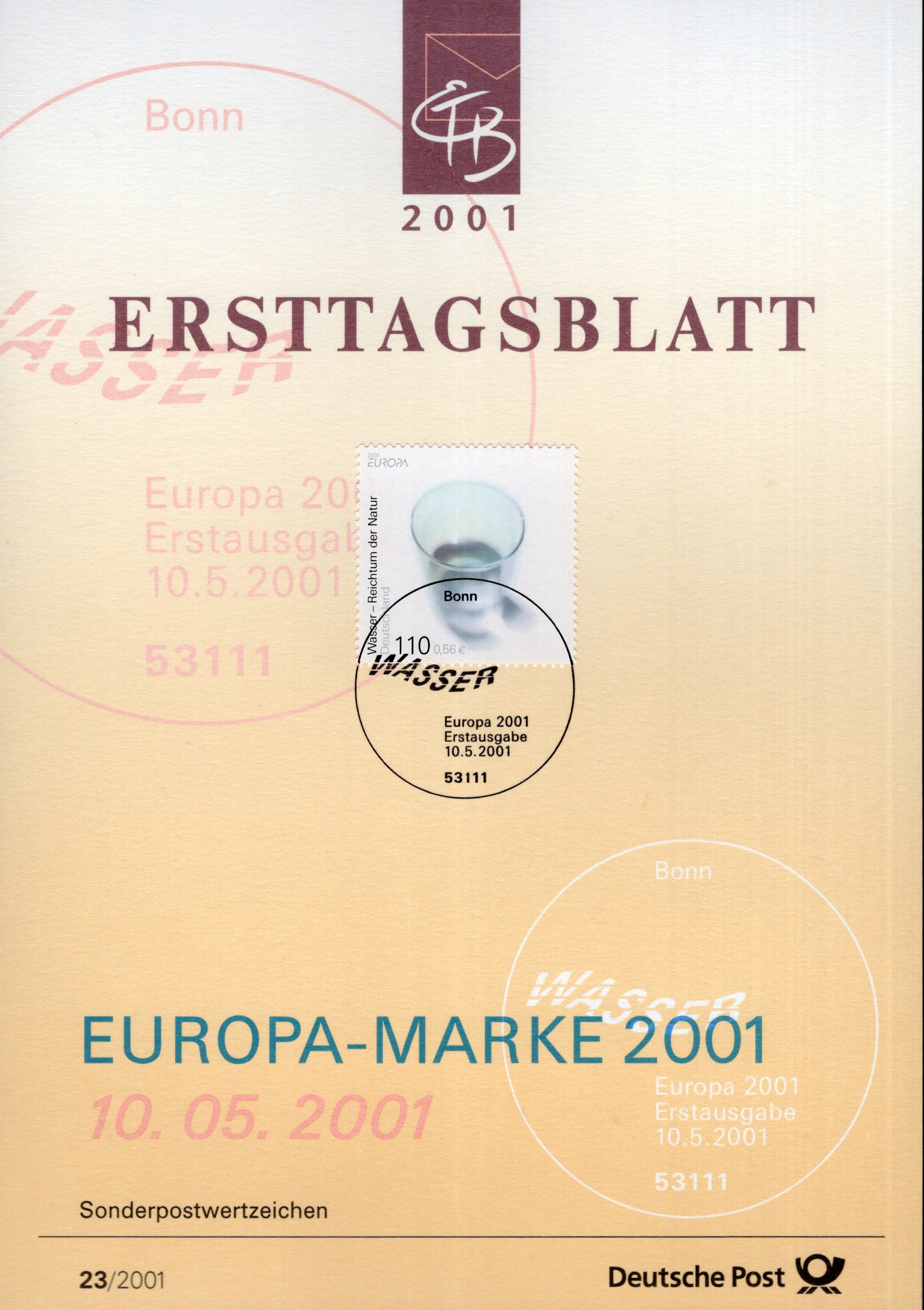 Europa - Marke 2001