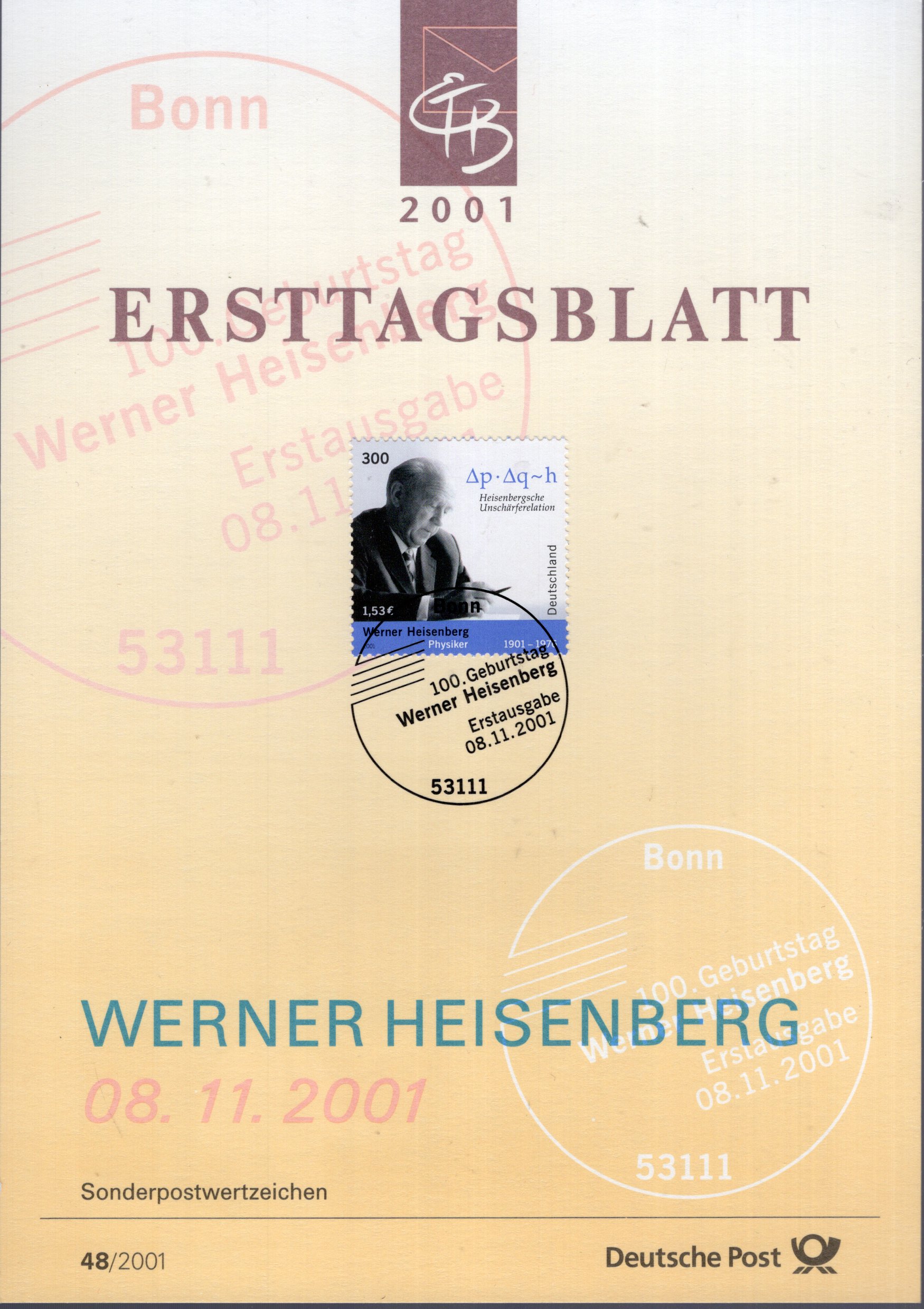 100. Geburtstag Werner Heisenberg