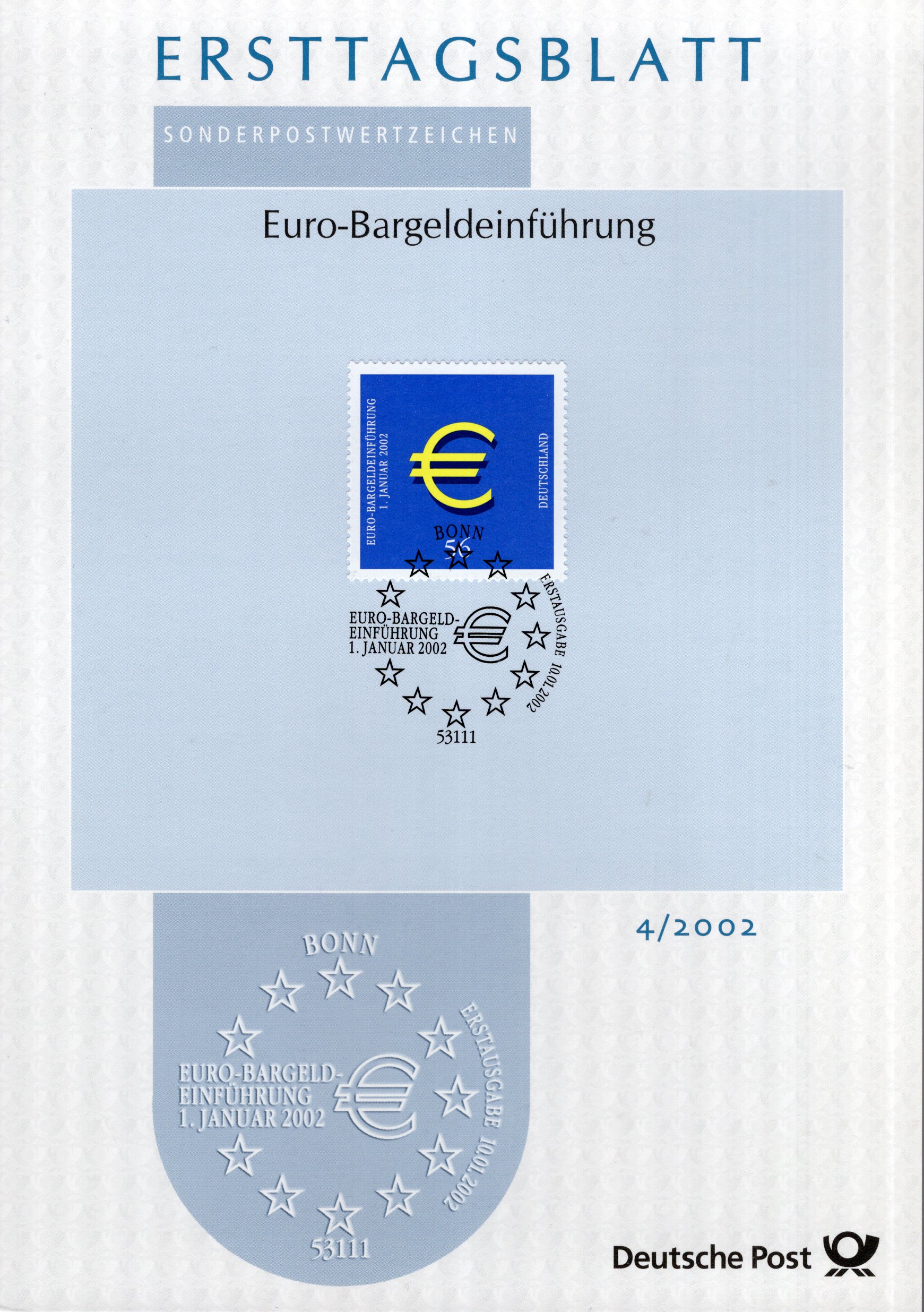 Euro - Bargeleinführung