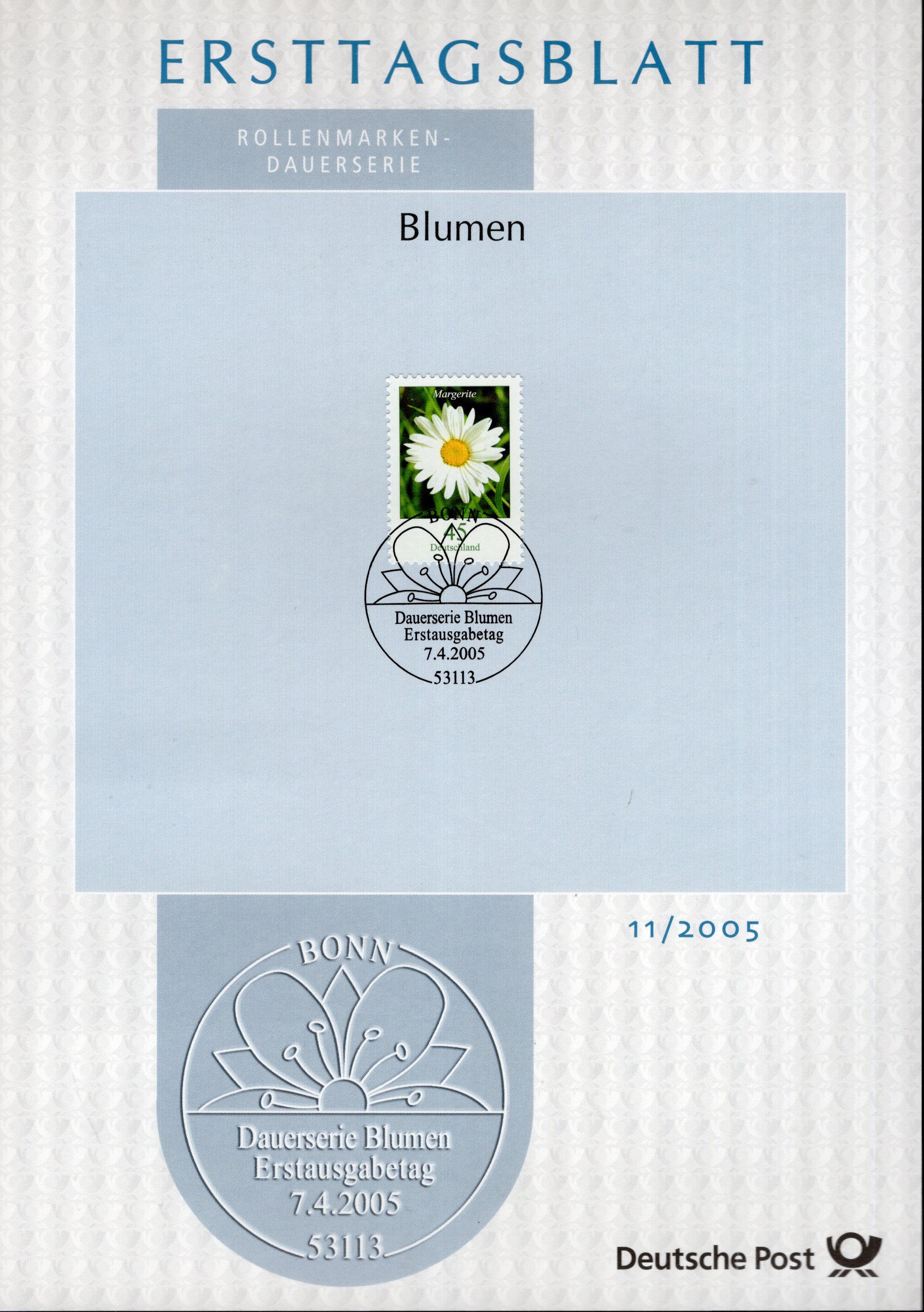 Dauerserie Blumen - Margerite