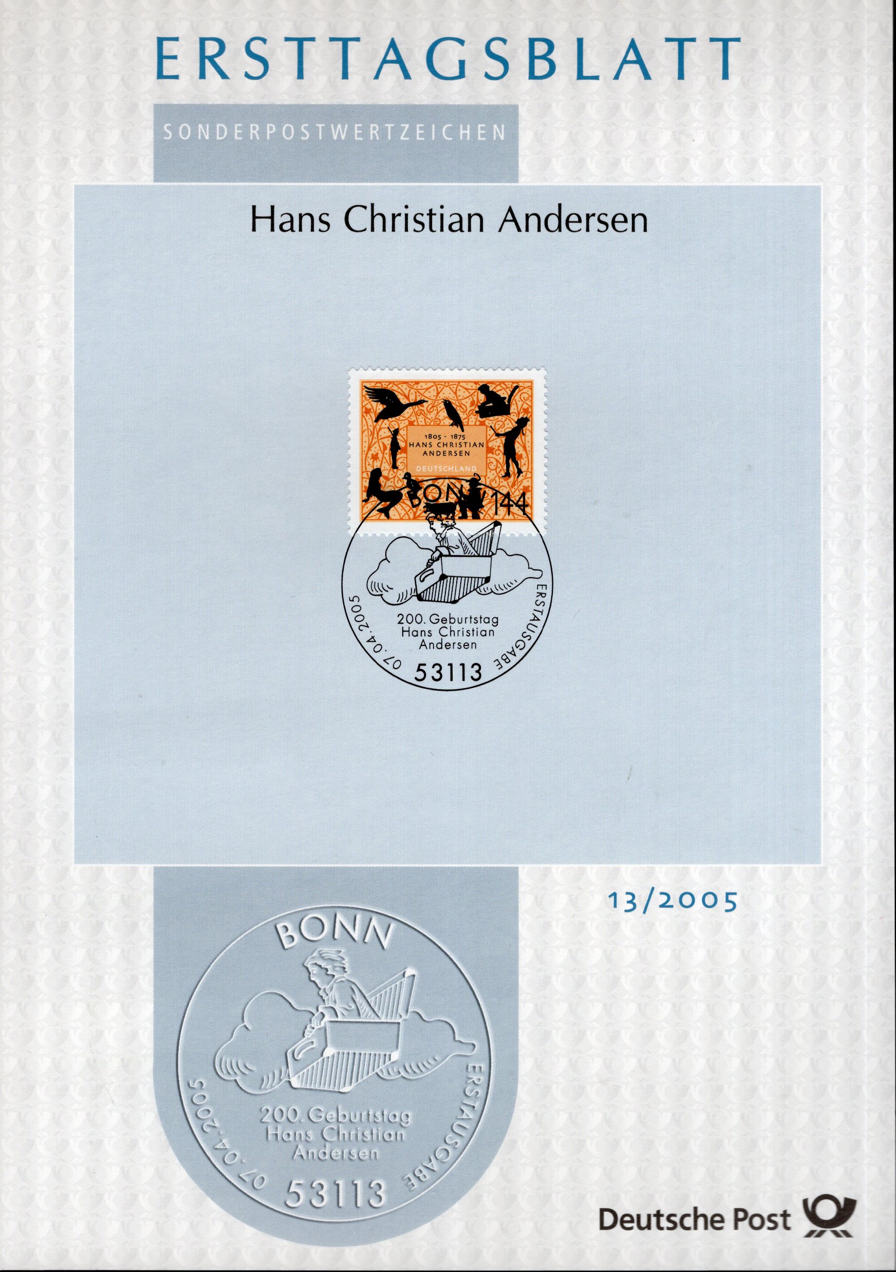 200. Geburtstag Hans Christian Andersen