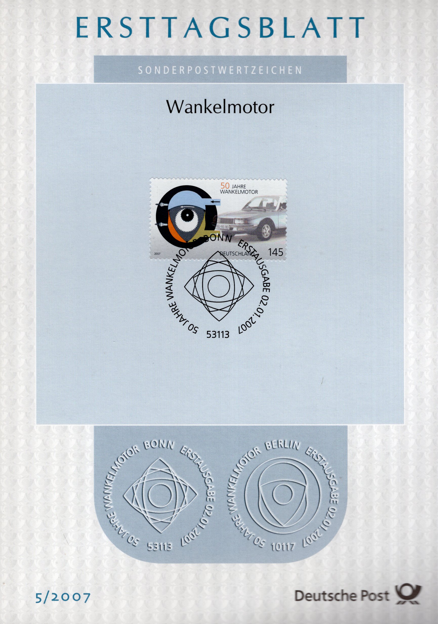 50 Jahre Wankelmotor [ Felix Wankel ]