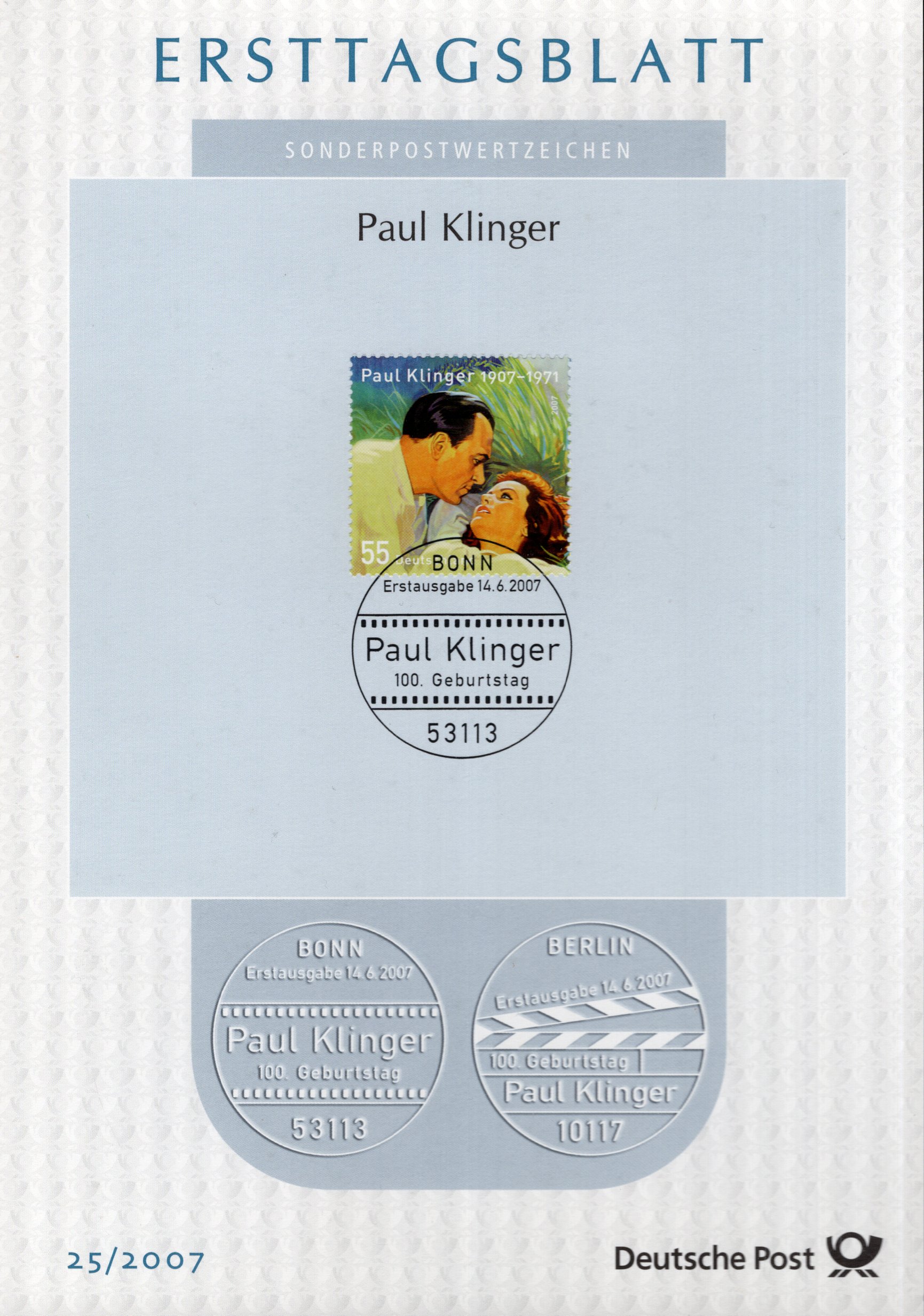 100. Geburtstag Paul Klinger