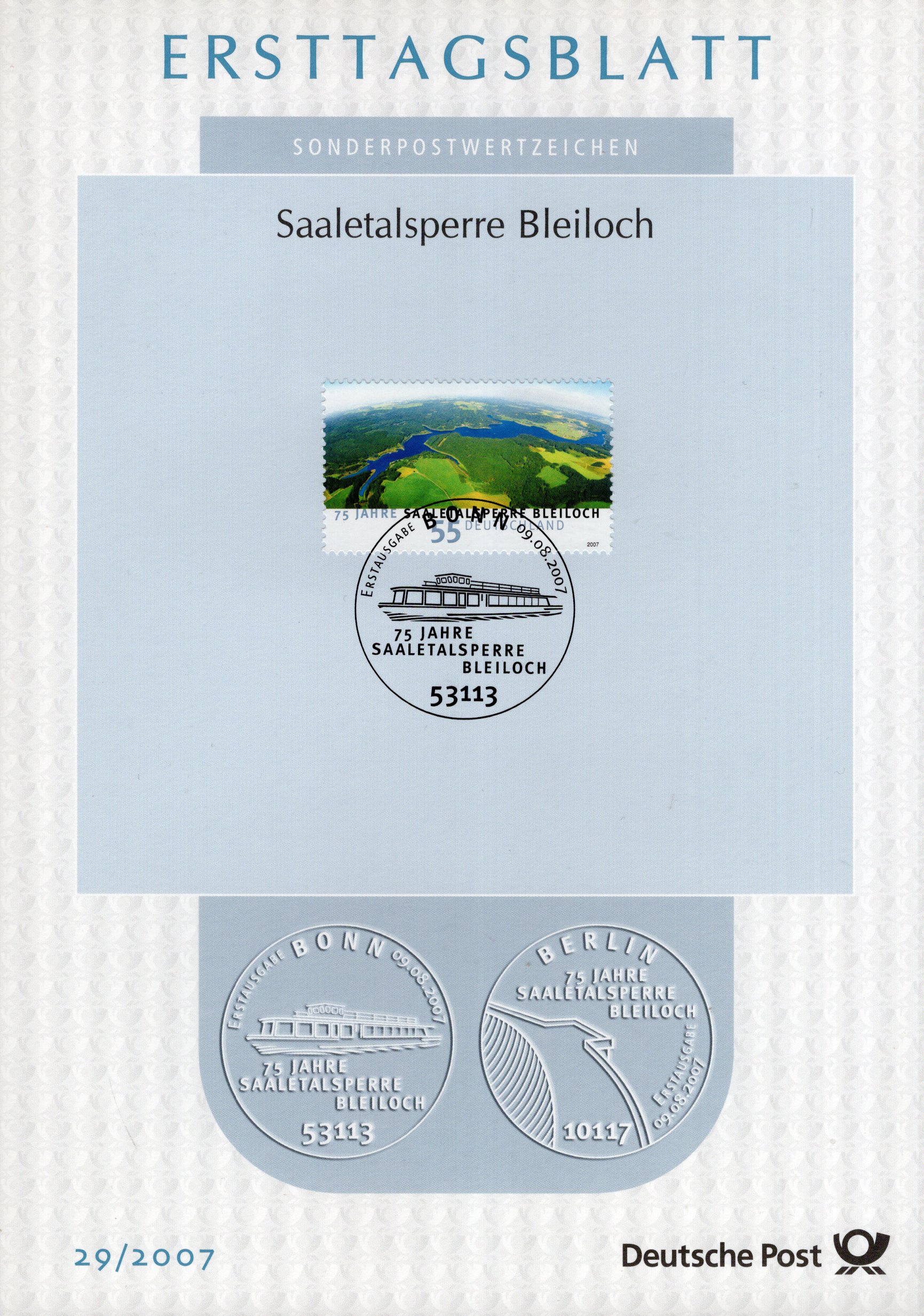 75 Jahre Saaletalsperre Bleiloch