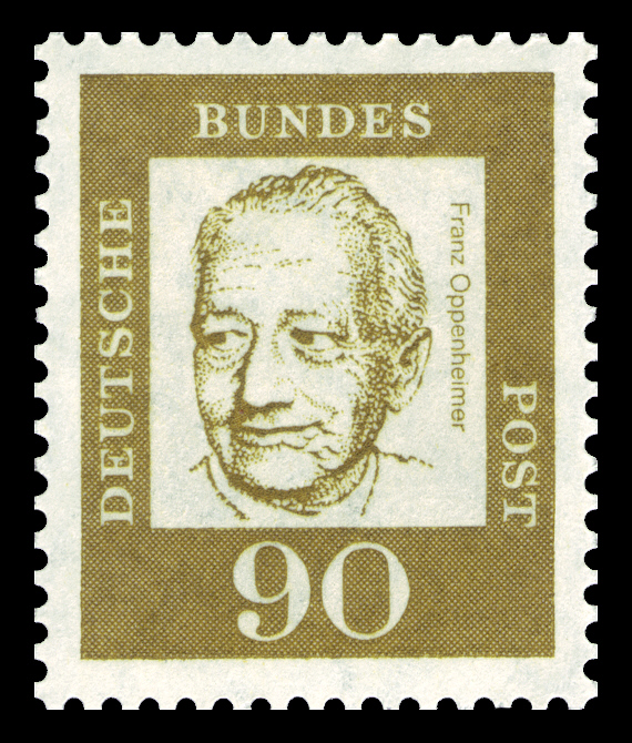 Serie Bedeutende Deutsche - Franz Oppenheimer