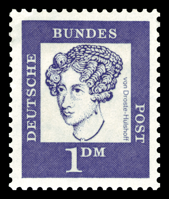 Serie Bedeutende Deutsche - Annette von Droste - Hülshoff