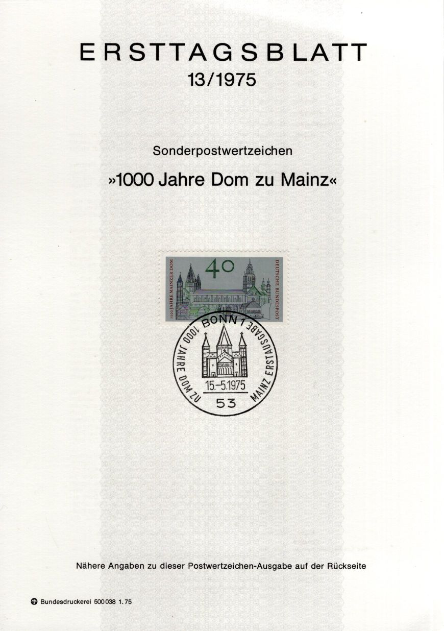 1000 Jahre Dom zu Mainz