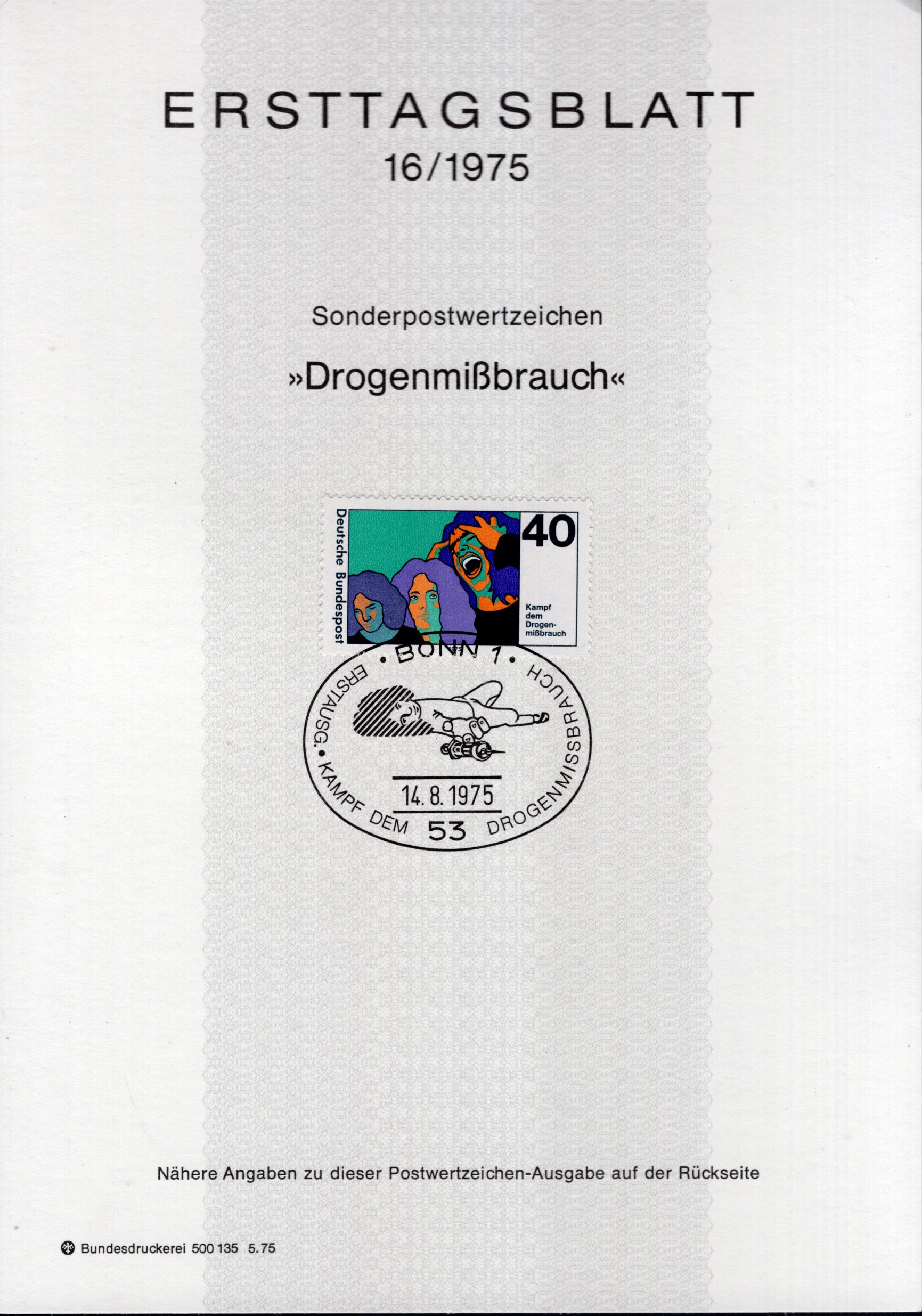 Kampf dem Drogenmißbrauch