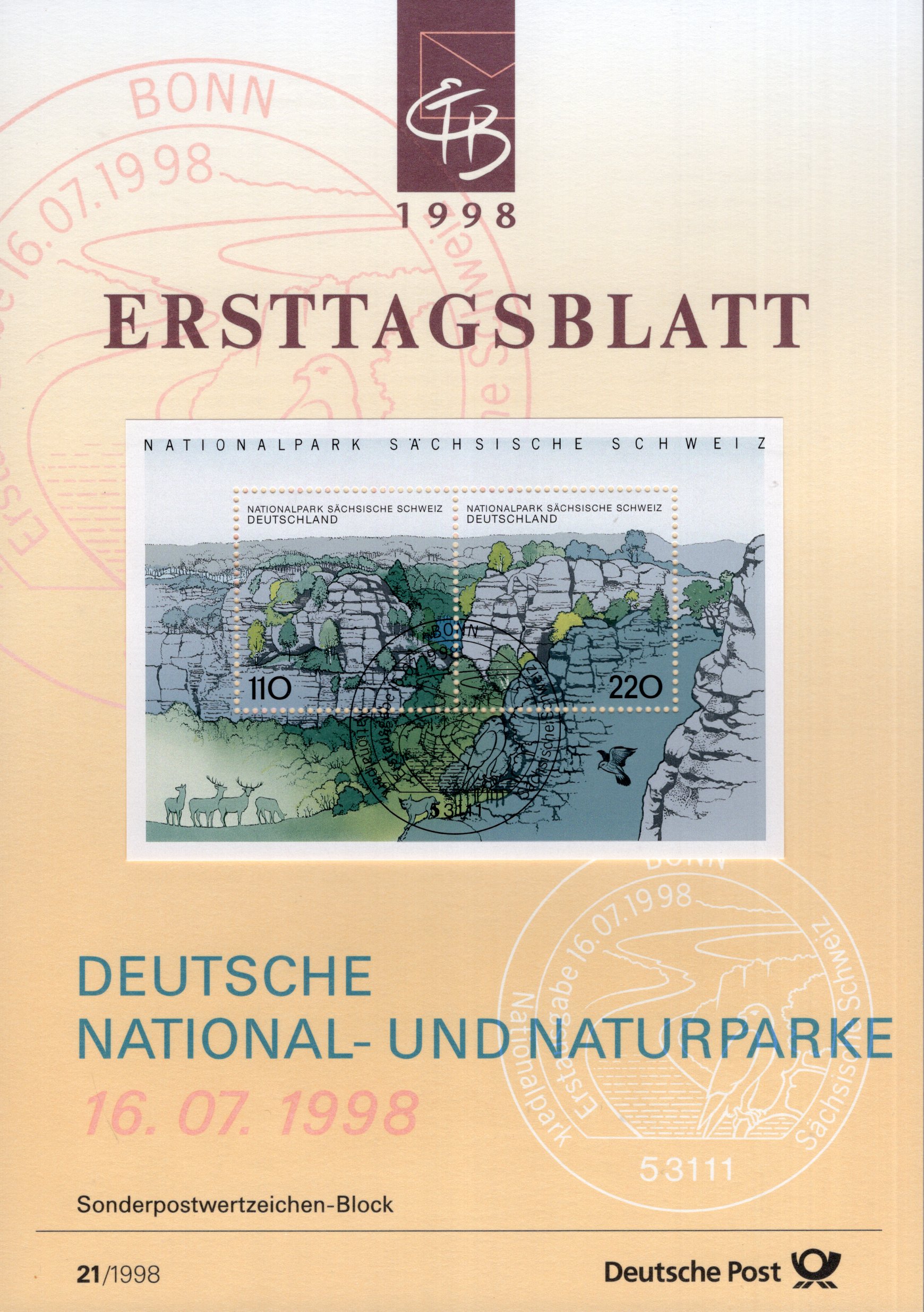 Deutsche National - und Naturparke - Sächsische Schweiz