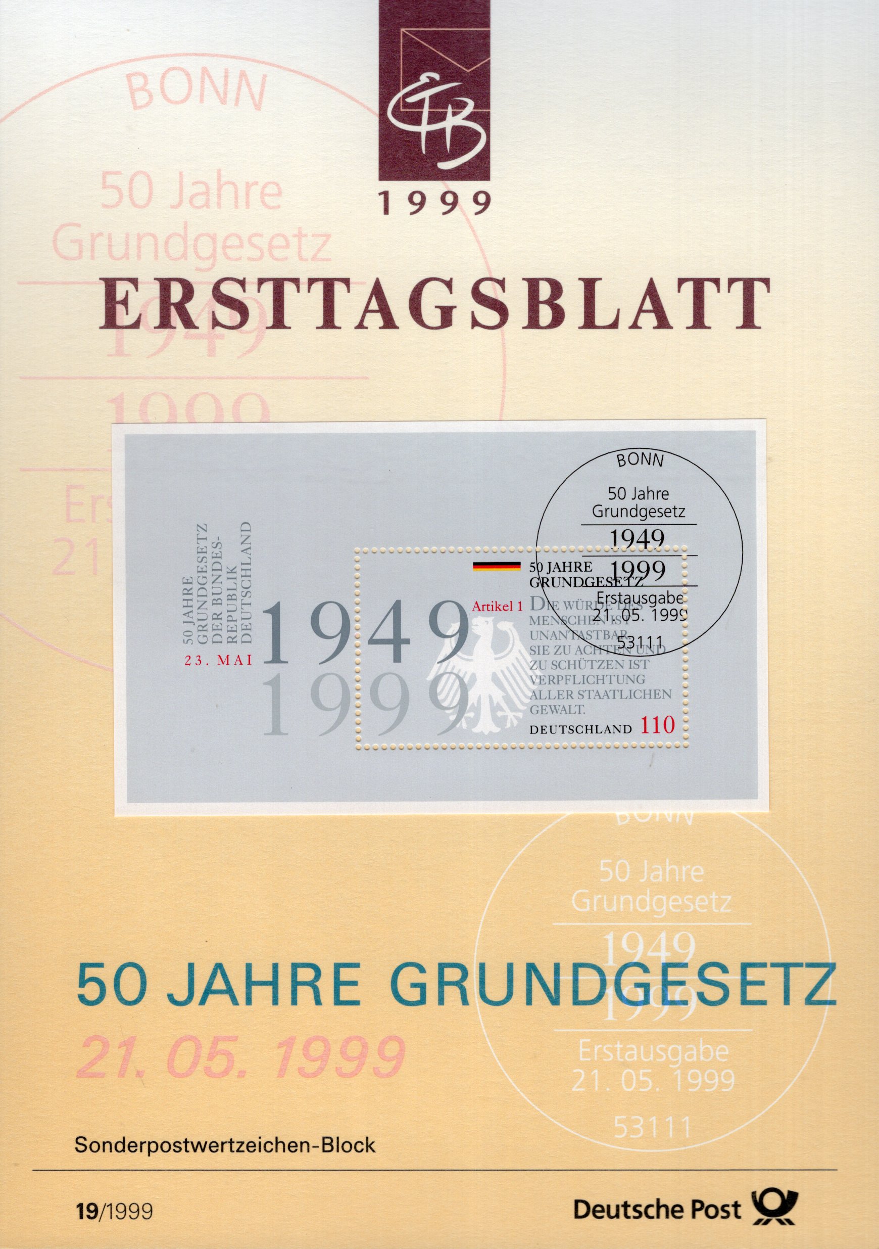 50 Jahre Grundgesetz