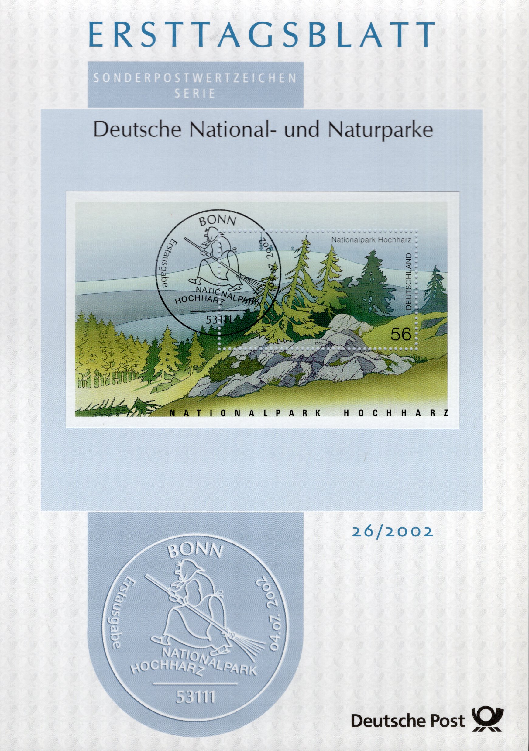 Deutsche National - und Naturparke - Brocken / Hochharz