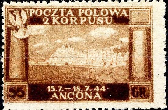 Polnische Siege, Farben geändert - Ancona