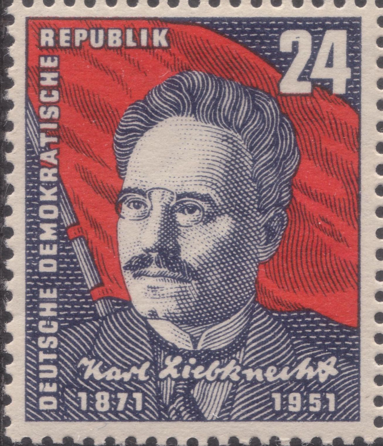 80. Geburtstag Karl Liebknechts