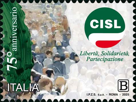 75° anniversario della CISL [ Gewerkschaft ]