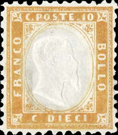 Effigie di Vittorio Emanuele II