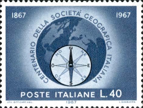 Centenario della società geografica italiana