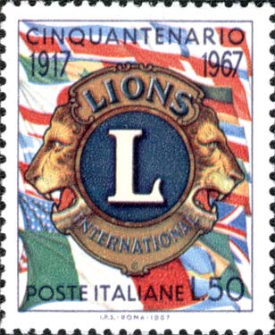50° anniversario della fondazione dei Lions club
