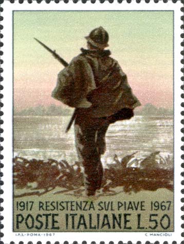 50° anniversario della resistenza sul Piave