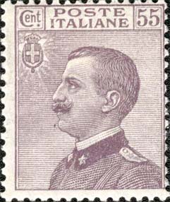 Michetti - Bildnis von Vittorio Emanuele III., Blickrichtung links