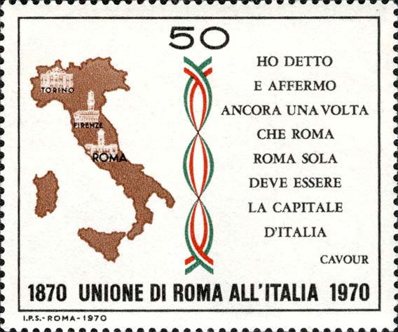 Centenario dell´unione di Roma all´Italia