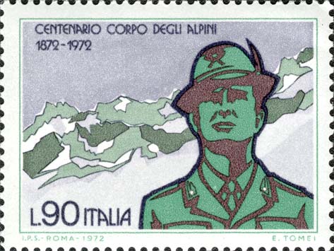 Centenario della fondazione del corpo degli alpini