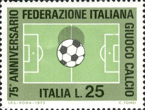 75° anniversario della fondazione delle federazione italiana gioco calcio