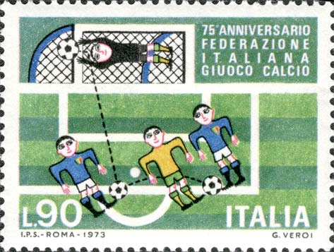75° anniversario della fondazione delle federazione italiana gioco calcio