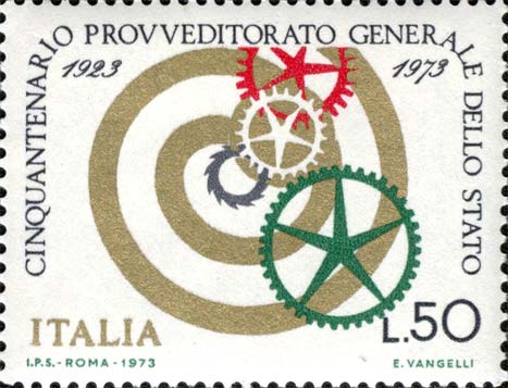 50° anniversario del provveditorato generale dello stato
