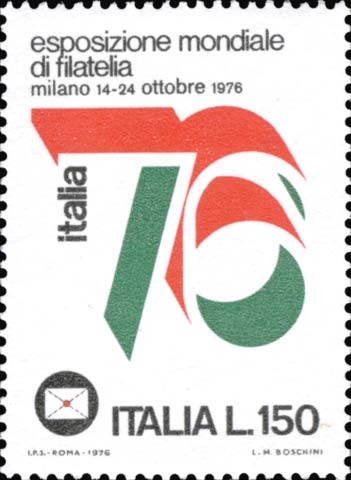 Esposizione mondiale di filatelia - Emblema dell´esposizione mondiale di filatelia
