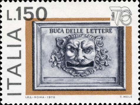 Esposizione mondiale di filatelia - Buca delle lettere
