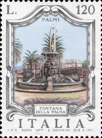 Fontana della palma, a Palmi