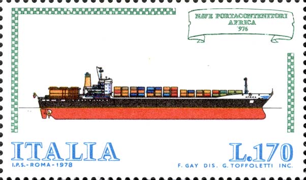 Nave porta container Africa