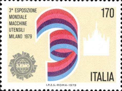 Terza esposizione mondiale di macchine utensili, a Milano