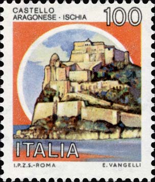 Castelli d´Italia - Castello aragonese, ad Ischia