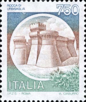 Castelli d´Italia - Rocca di Urbisaglia