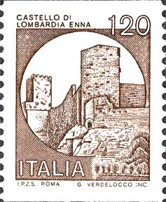 Castelli d´Italia - Castello di Lombardia, ad Enna