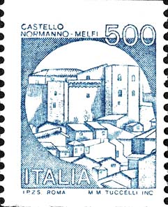 Castelli d´Italia - Castello normanno di Melfi, a Potenza