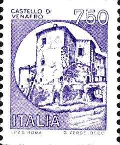 Castelli d´Italia - Castello di Venafro, a Isernia