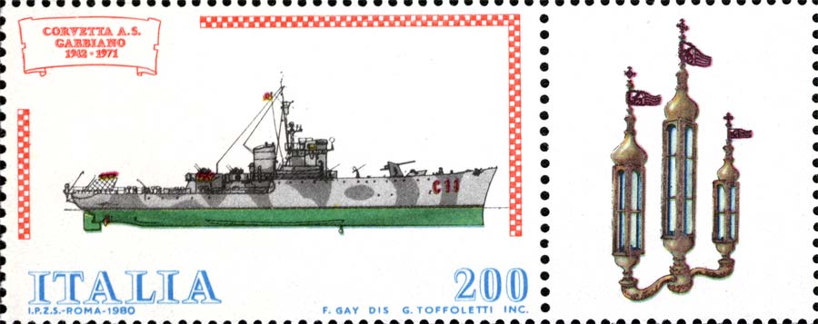 Navi - Corvetta Gabbiano