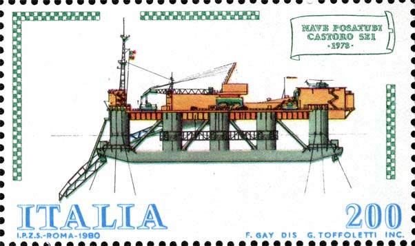 Navi - Posatubi Castoro 6