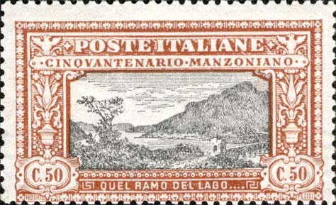 50° anniversario della morte di Alessandro Manzoni - Lago di Como