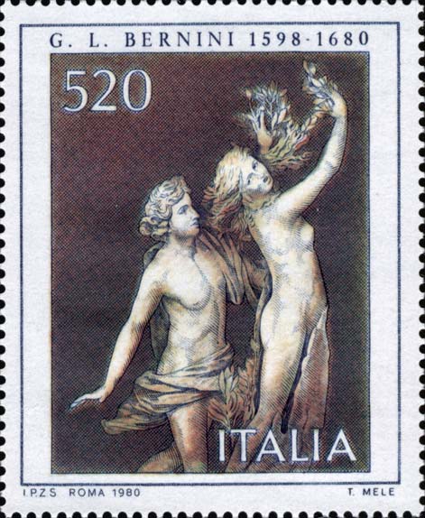 Apollo e Dafne, dipinto di Bernini