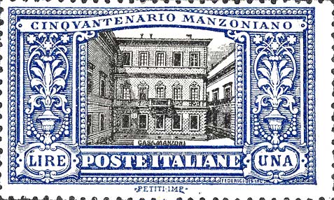 50° anniversario della morte di Alessandro Manzoni - Casa milanese di Alessandro Manzoni